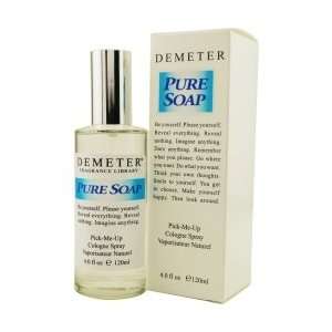  DEMETER by Demeter PURE SOAP COLOGNE SPRAY 4 OZ Beauty