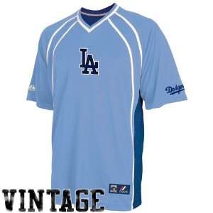   Dodgers Light Blue Impacto Vintage Baseball Jersey