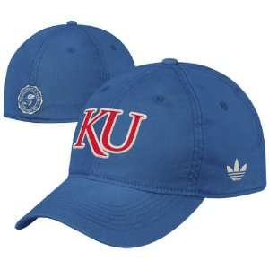 Kansas Jayhawks adidas All American Slope Flex Fit Hat  