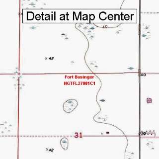   Map   Fort Basinger, Florida (Folded/Waterproof)