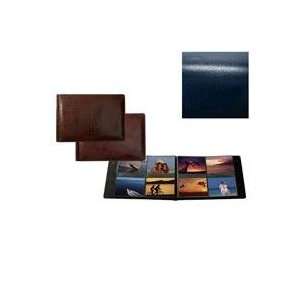   Photo Album, Glazed Wather Buffalo, Color Royel Navy Electronics