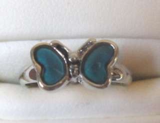 Child / Childrens BUTTERFLY Style MOOD RING   Brand New   Changes 