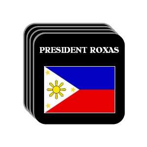  Philippines   PRESIDENT ROXAS Set of 4 Mini Mousepad 