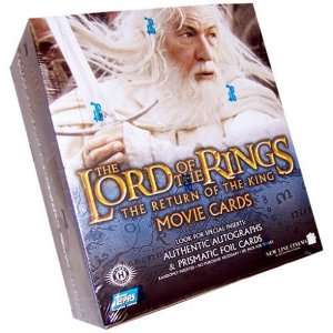 Lord of the Rings Return of the King Movie Trading Cards Box [2nd wave 