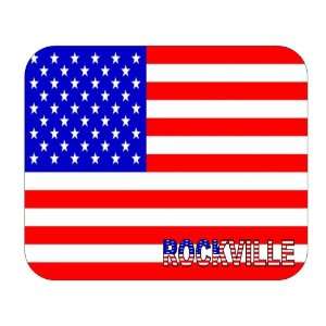  US Flag   Rockville, Maryland (MD) Mouse Pad Everything 