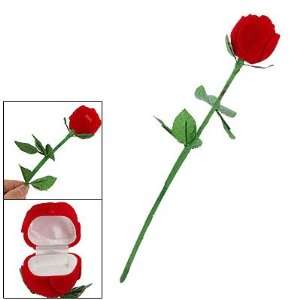  Red Rose Ring Box Jewelry