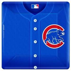   Cubs Baseball 10 inch Square Paper Party Plates