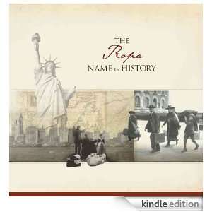 The Ropa Name in History Ancestry  Kindle Store