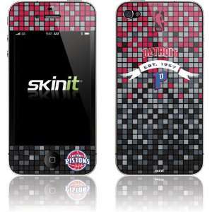  Detroit Pistons Digi skin for Apple iPhone 4 / 4S 