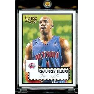  2005 06 Topps Style 52 Chauncey Billups Detroit Pistons 