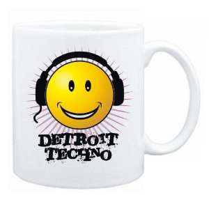  New  Smile , I Listen Detroit Techno  Mug Music