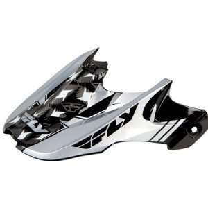  Fly Racing Kinetic Flash Parts Black/White Sports 