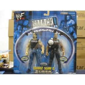 WWF Smack Down Double Slam 5 Bradshaw/Faarooq by Jakks 