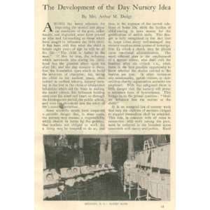  1897 Day Nurseries in New York Cleveland Bethany 