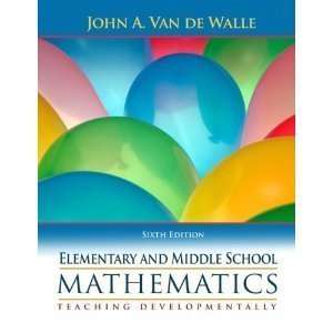   Mathematics Teaching Developmentally 6th edition (Author) Books
