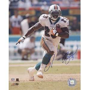 Ronnie Brown Autographed Picture   Miami Dolphins8x10