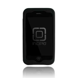 New Incipio dermaSHOT Silicone Case iPhone 3G 3GS Black  