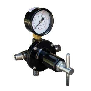  Air Pressure Gauge 2 Dial, 1/8 Bottom Connection 