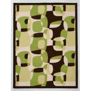  Beansprout Super Nova Rug, Brown/Green Baby