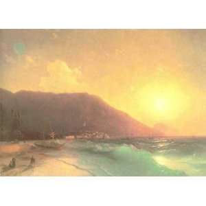  Hand Made Oil Reproduction   Ivan Aivazovsky   24 x 18 