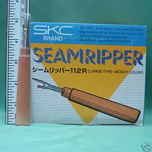 HEAVY DUTY FLAT HANDLE SEAM RIPPER~#112R~Japan  