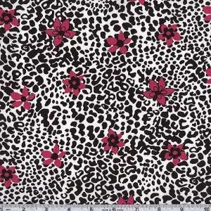  45 Wide Blanc Et Noir Poppie White Fabric By The Yard 