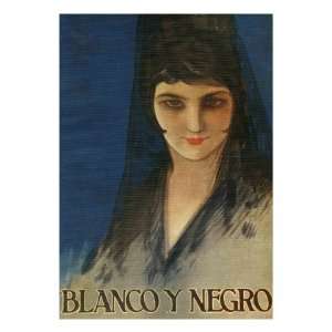  Blanco y Negro, Magazine Cover, Spain, 1926 Premium Poster 