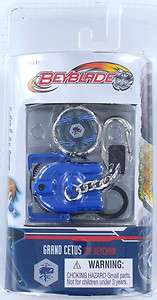   CETUS Top Keychain Keyring w/ Launcher Ripcord S6 1943 Blue New  