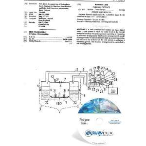  NEW Patent CD for SHIP STABILIZERS 