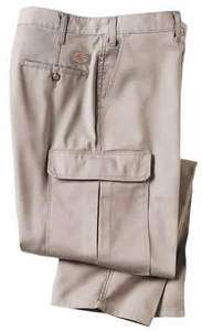   PANTS  DICKIES 23 214 CARGO PANTS (23214RCH)   Rinsed Charcoal  
