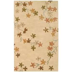  St. Croix Trading Blossom FCT09 8 x 11 wheat Area Rug 