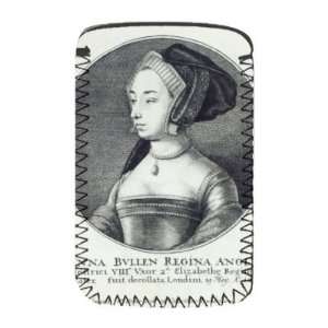  Anne Boleyn, etched by Wenceslaus Hollar,   Protective 