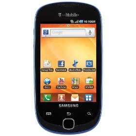 Wireless Samsung Gravity Smart Android Phone, Sapphire Blue (T 