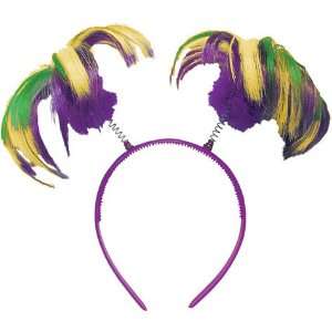  Mardi Gras Ponytail Headbopper 8in Toys & Games