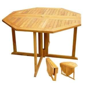  Octagon Drop Leaf Table