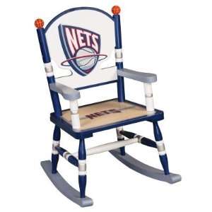    Guidecraft NBA New Jersey Nets Rocking Chair