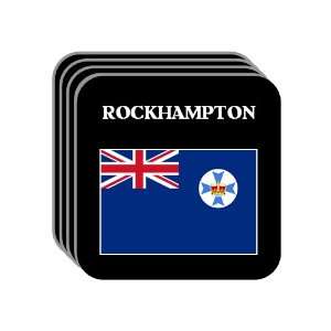  Queensland   ROCKHAMPTON Set of 4 Mini Mousepad Coasters 
