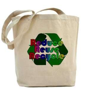  Reduce, Reuse, Recycle Science Tote Bag by  