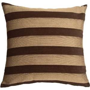  Pillow Decor   Brackendale Stripes Brown Decorative Throw 