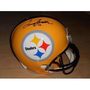 Terry Bradshaw Signed Helmet   F S   Autographed NFL Helmets  