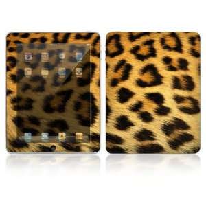   Apple iPad Decal Vinyl Sticker Skin   Leopard Print 