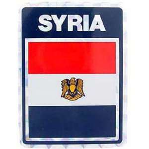  Syria Flag Sticker Automotive