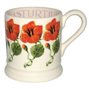  Emma Bridgewater Flowers Nasturtium 1/2 Pint Mug Kitchen 