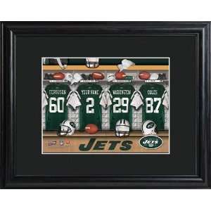  Personalized New York Jets NFL Locker Room Print Sports 