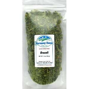 Harmony House Foods Dried Broccoli, Flowerets (2 oz, ZIP Pouch) for 