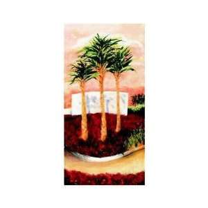  Palms At Dawn Poster Print