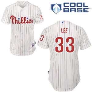 Cliff Lee Philadelphia Phillies Authentic Home Cool Base Jersey By 