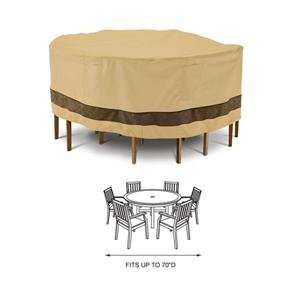  Standard Round Patio Table and Chair Cover Patio, Lawn 