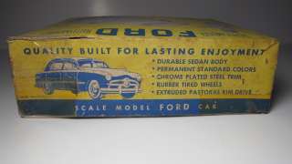 1949 FORD REMOTE CONTROL CAR   RARE IN ORIGINAL BOX   