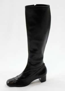 375 BCBG Max Azria Elda3 Black Boots Shoes  